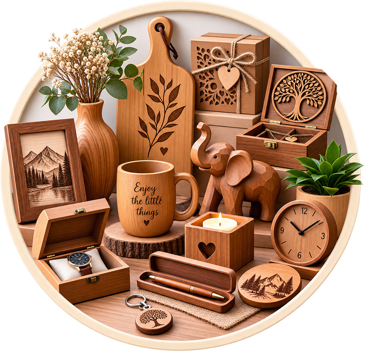 Wooden gifts